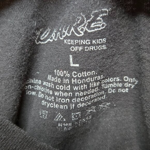 D.A.R.E. Racing No 83 Tee Shirt Men's Retro 80s 90s Retro Nascar Checkered L - Picture 3 of 4